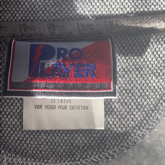 Vintage Pro Player Pittsburgh Steelers Quarter Zip - Picture 3 of 5